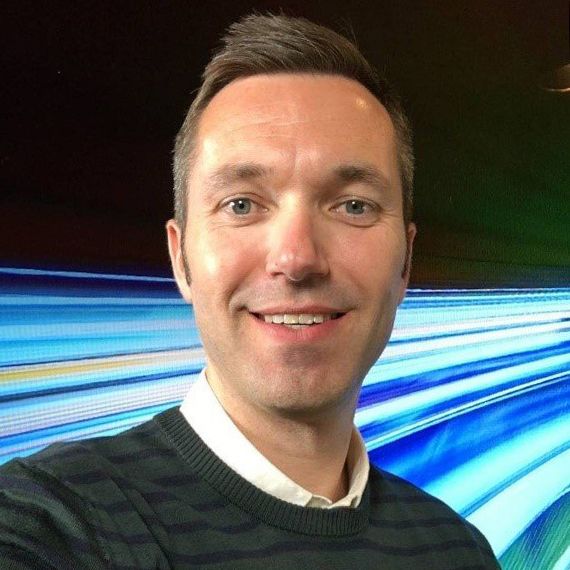 Marius Tetlie er redaktør for faglinja i nyhetsdivisjonen. NRK. Foto: NRK