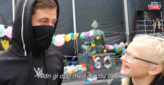 Pia møter Alan Walker og snakker om drømmer.