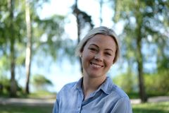 Kine Bjølsen Opstad er dyrepleier og ansvarlig for dyreforsikring i forsikringsselskapet If. (Foto: If)