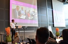 Administrerende direktør Trond Eilertsen annonserte flyttingen på et allmøte fredag 13.oktober.