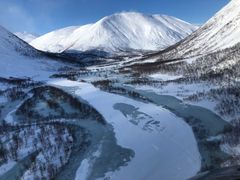 Stormdalselva over sine bredder Foto: Kristian Siversten