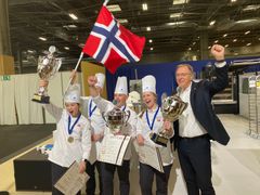 Norske Bakerlandslaget vant bronse i VM i Paris