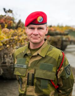 Hærens Talsmann,
oblt Ole Johan Skogmo