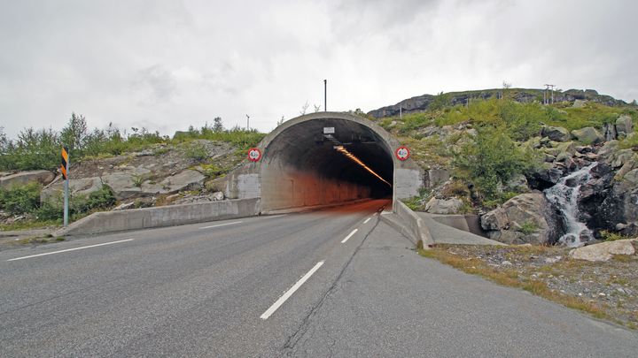 Vågslidtunnelen øst. Foto: Statens vegvesen