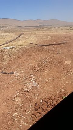 Under en militærøvelse 12. juni 2020 ødela israelske soldater deler av vanningsanlegget utenfor landsbyen Bardala på Al-Qaoun sletten nord i Jorddalan. Foto: Aref Daraghmeh