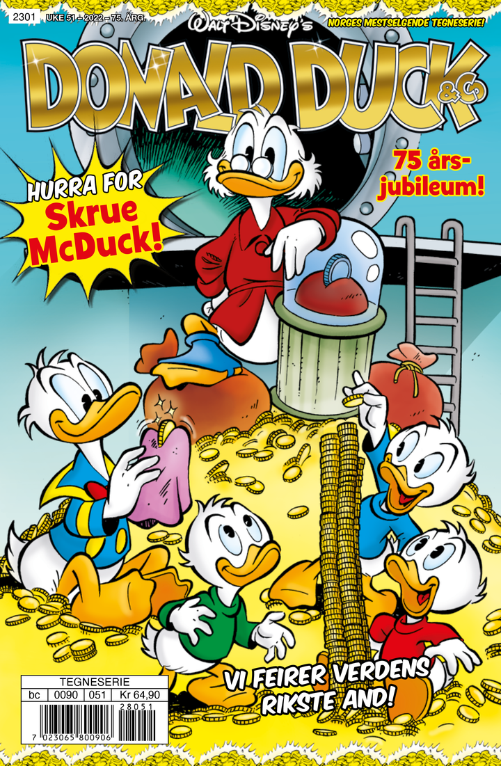Årets nestsiste Donald-blad er dedikert til onkel Skrue!