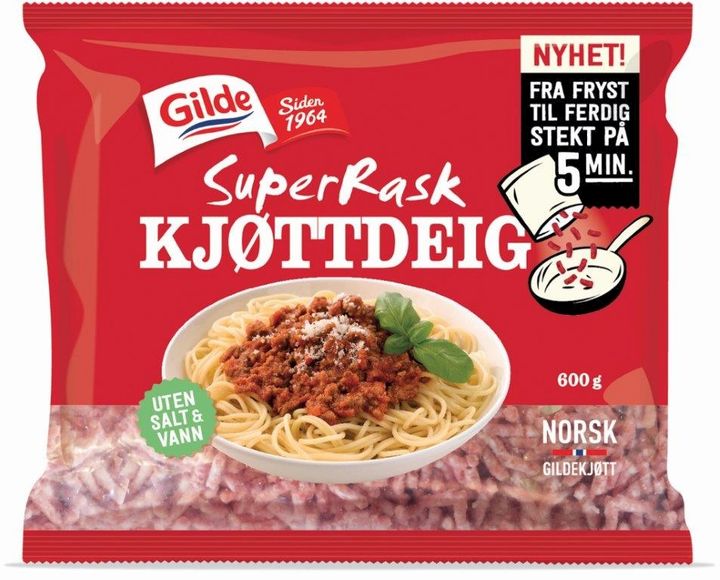 Gilde super-rask kjøttdeig