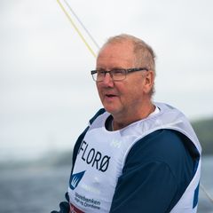 FRODE STAVANG: Frode Stavang er primus motor for seilsportsligarunden i Florø Seilforening og er selv deltager på Florøs lag i eliteserien. (FOTO: Morten Jensen) (Til fri redaksjonell bruk)