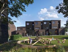 "Bo på Billingstad": Sollykken. Illustrasjon: Arcasa arkitekter.