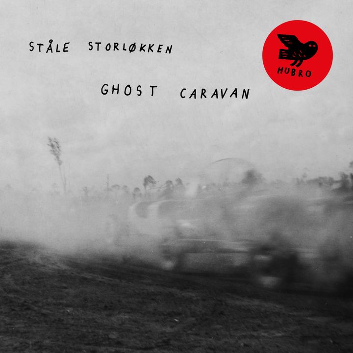 Cover Ståle Storløkken - "Ghost Caravan". Design: Aslak Gurholt (Yokoland)