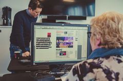 Nesten 150 aviser hadde søkt om produksjonstilskudd, som er den største direkte mediestøtteordningen, da søknadsfristen gikk ut 5. april. Foto Medietilsynet
