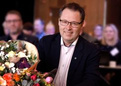 Bjørn Arild Gram er ny styreleder i KS. Foto: Trygve Indrelid/NTB