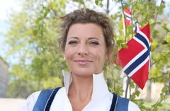 Lise Finckenhagen er NRKs kokk på 17. mai. FOTO: Ole Kaland/NRK
