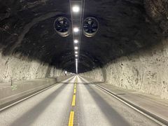Arnanipatunnelen. Foto: Statens vegvesen