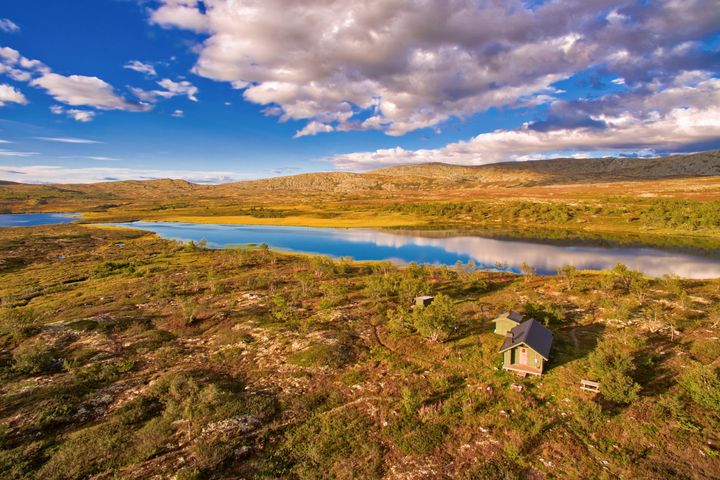 Villsjøhytta i Rendalen Foto: Torkel Skoglund