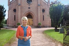 Leder i Kirkerådet Kristin Gunleiksrud Raaum. Foto: Kirkerådet/Kolonihaven