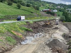 Utbedringen av E16 i Valdres har pågått ei stund, her fra strekningen Fagernes-Øylo. Nå står Turtes-Øye for tur. (Foto: Eli Ramstad / Statens vegvesen)
