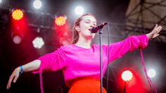 Sigrid på ØYA 2017. Foto: Tom Øverlie/NRK.