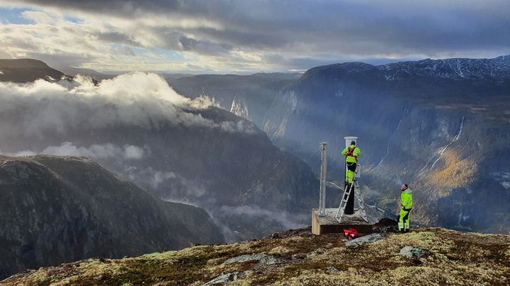 Tussafoten. Foto: Gustav Pless / NVE