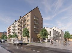 AF Gruppen‘s subsidiary HMB Construction has entered into an agreement to build 121 apartments for Riksbyggen in Gävle city centre.Ill. Riksbyggen.