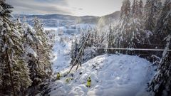 Feilretting, Øvrebø. Foto: Agder Energi Nett