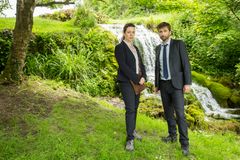 Ellie Miller (Olivia Coleman) og Alec Hardy (David Tennant) i Broadchurch.