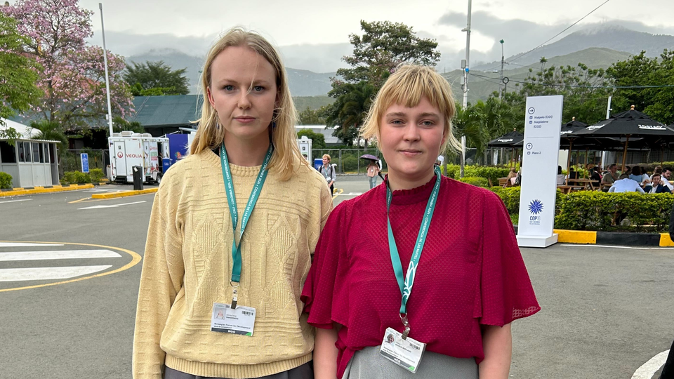 Emma Steig Vandeskog og Ellinor Briseid Rødland