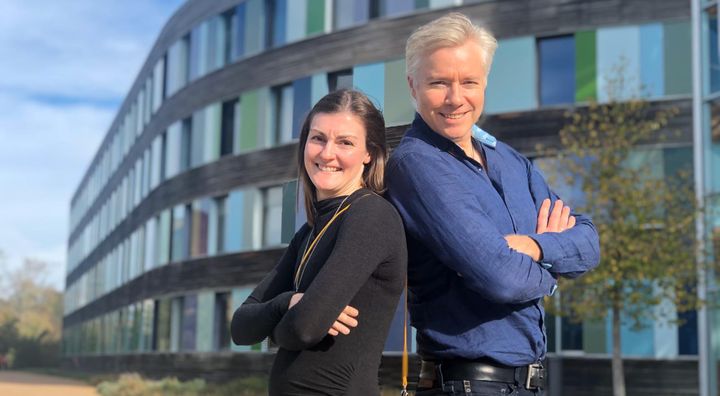 Dr. Sarah Hale og Prof. Hans Petter Arp i NGI skal lede et stort forskningsprosjekt innen miljøkjemi, ZeroPM, som har fått omfattende støtte fra EU.