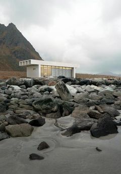 Brunstranda. Illustrasjon Jonas Løland (Studio Vatn/Jørgen Tandberg Arkitektur)
