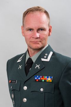 Hærens Talsmann,
oblt Ole Johan Skogmo