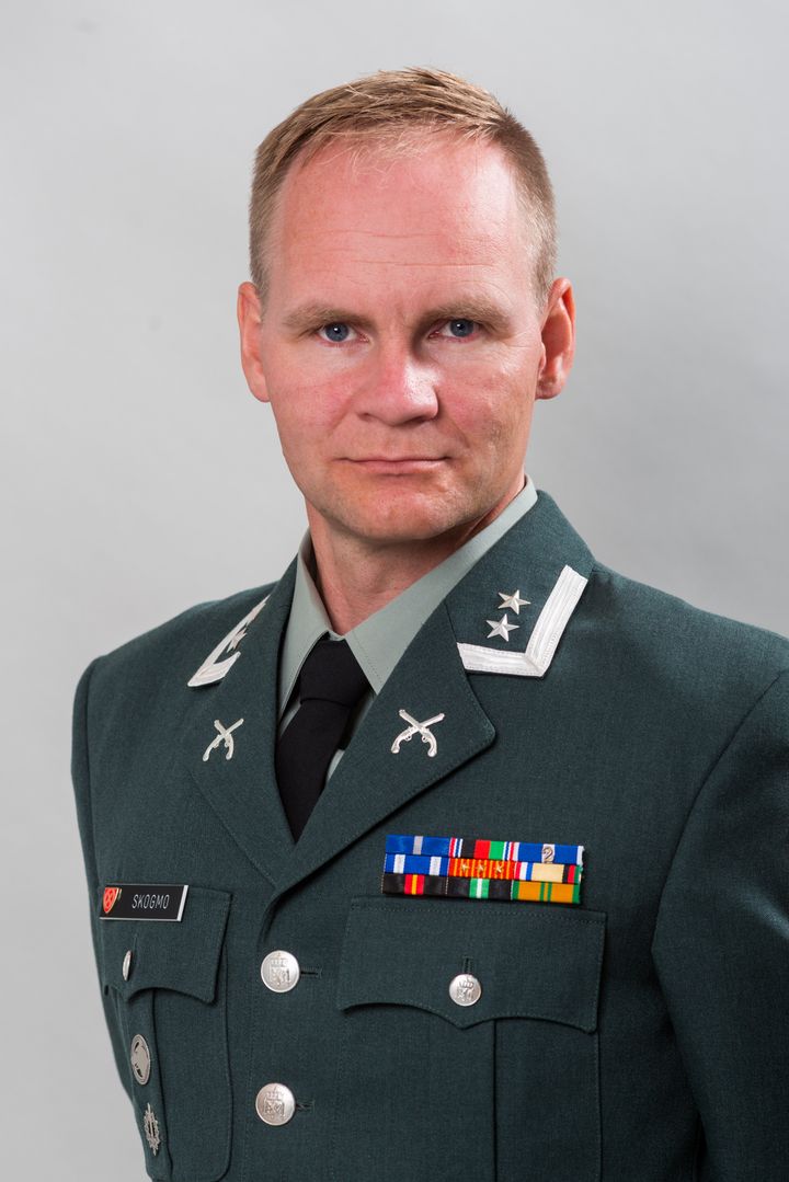 Hærens Talsmann,
oblt Ole Johan Skogmo