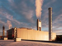Fortum Oslo Varmes forbrenningsanlegg på Klemetsrud. CO₂-utslippene tilsvarer utslippene 200.000 biler skaper årlig Foto: Einar Aslaksen/ Fortum