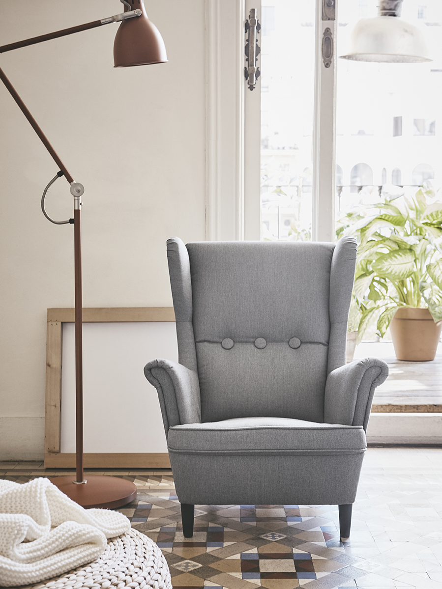 PH149676 STRANDMON barnestol | IKEA nonopstrandmon barnestol vissle gra