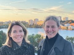 Anna Forsberg og Anna Lagergren (fra venstre) skal lede satsingen fra Sverige