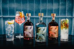 REBELS 0.0% Gin, Rum & Aperitif Alternatives.  Fotograph : ONDREJ KOLACEK
