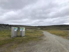 Toalett til Haltifjellet Foto: Asgeir Blixgård