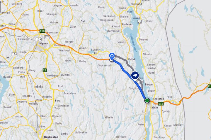 Mellom 1. og 13. oktober skal Statens vegvesen sikre fjellskjæringer langs E18 mellom Trollbergtjern og Ørje. Arbeidet vil foregå på kveld og natt og er et viktig tiltak for å sikre trafikksikkerheten.