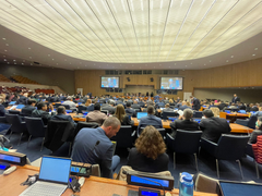 Fra fredagens avstemning i FN på resolusjonen om atomvåpens katastrofale humanitære konsekvenser.