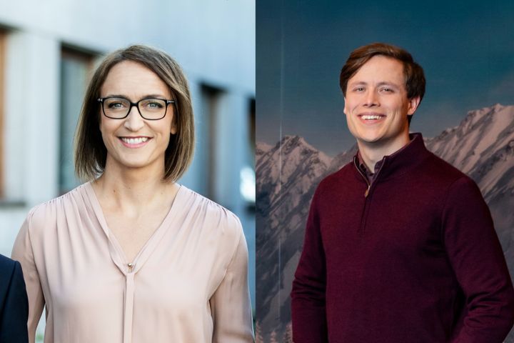 Ingerid Stenvold og Emil Gukild skal lede VM-sendingene til NRK. Foto: Julia Marie Naglestad/NRK