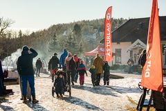 Mange tok turen til Breivoll Gård under Kom deg ut-dagen. FOTO: Stian Opsahl.