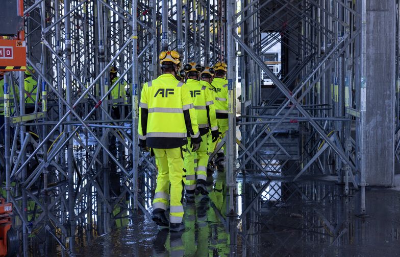 Befaring på nye Drammen sykehus - Foto: Colin Eick