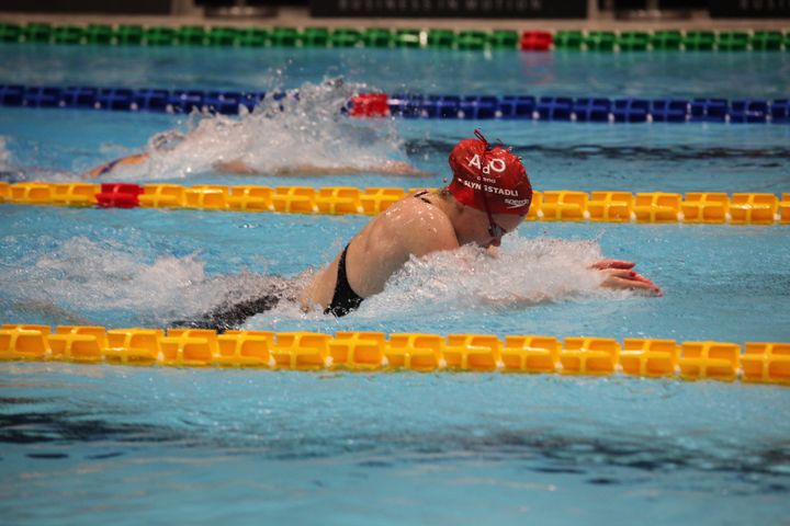 Silje Slyngstadli på NM kort 2022. Foto: Kim Pedersen, NSF
