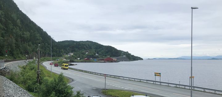 I dette området i Langstein var det planer om en utfylling.