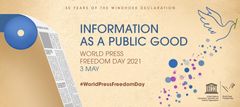 Den internasjonale dagen for pressefrihet markeres også med en global konferanse. Konferansen går av stabelen i Namibia og har siste dag i dag. Kilde: UNESCO