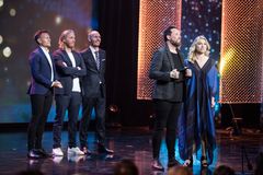 Årets nyskapning ble "The Stream" på TV 2. Foto: Øyvind Ganesh, TV 2.