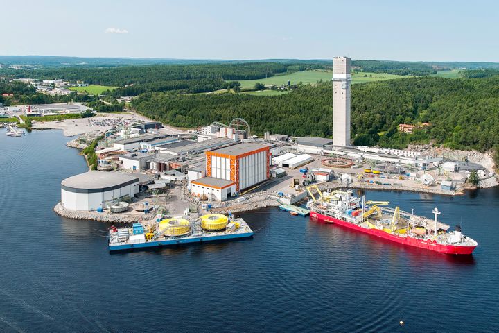 Det er Nexans' sjøkabelfabrikk som skal produsere power umbilicalen til Vigdis-feltet.