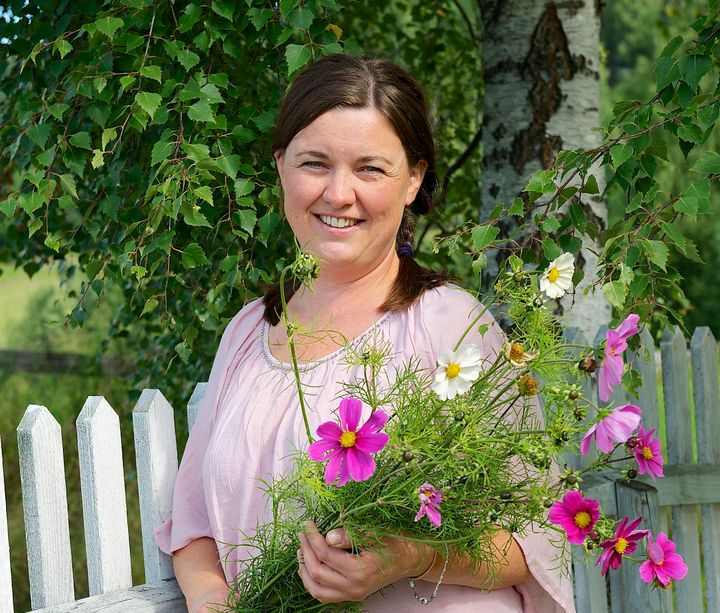 Redaktør Kjersti Myhre gleder seg over solid opplagsvekst for Hageliv & Uterom. Foto: Kari Finngaard.
