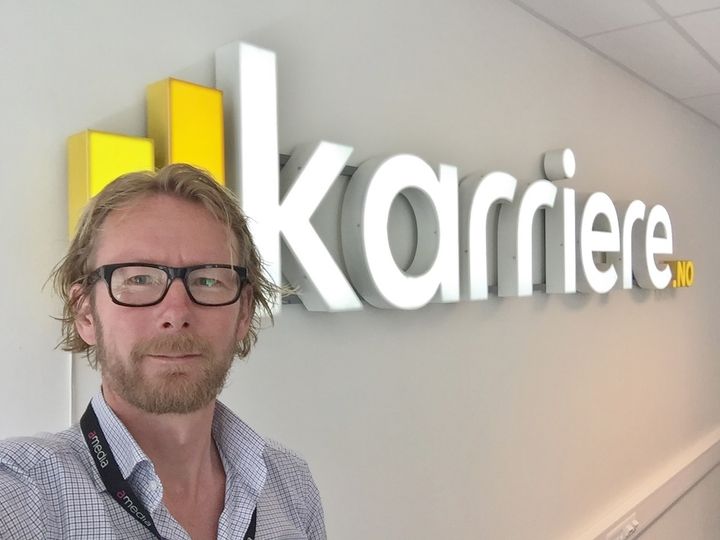 Endre Bang Berge, daglig leder i Karriere.no