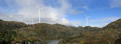 Slik kan Tellenes vindpark se ut når den står ferdig høsten 2017 Foto: Tellenes Vindpark AS