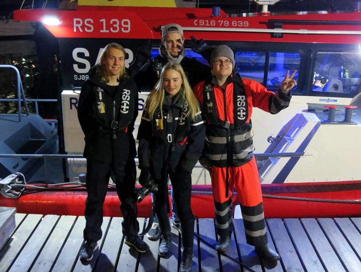 Emil Walseth, Gjyri Helena Werp Vegheim, Vegard Nygård Valde og Robin Herstadhagen.